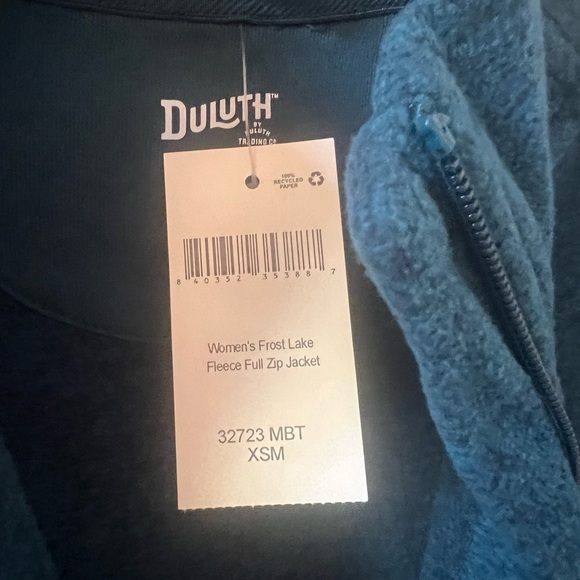 Duluth Trading Women's Frost Lake Fleece Full Zip Jacket size extra small - Picture 5 of 6